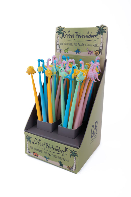 Dino Jiggle Wiggle Pens