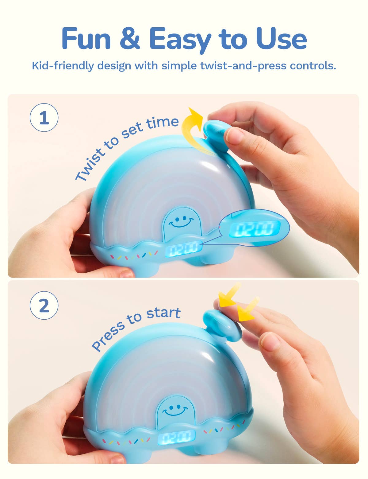 Rainbow Timer Pal: Yellow