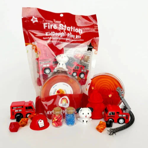 Fire Truck Sensory Dough Playset