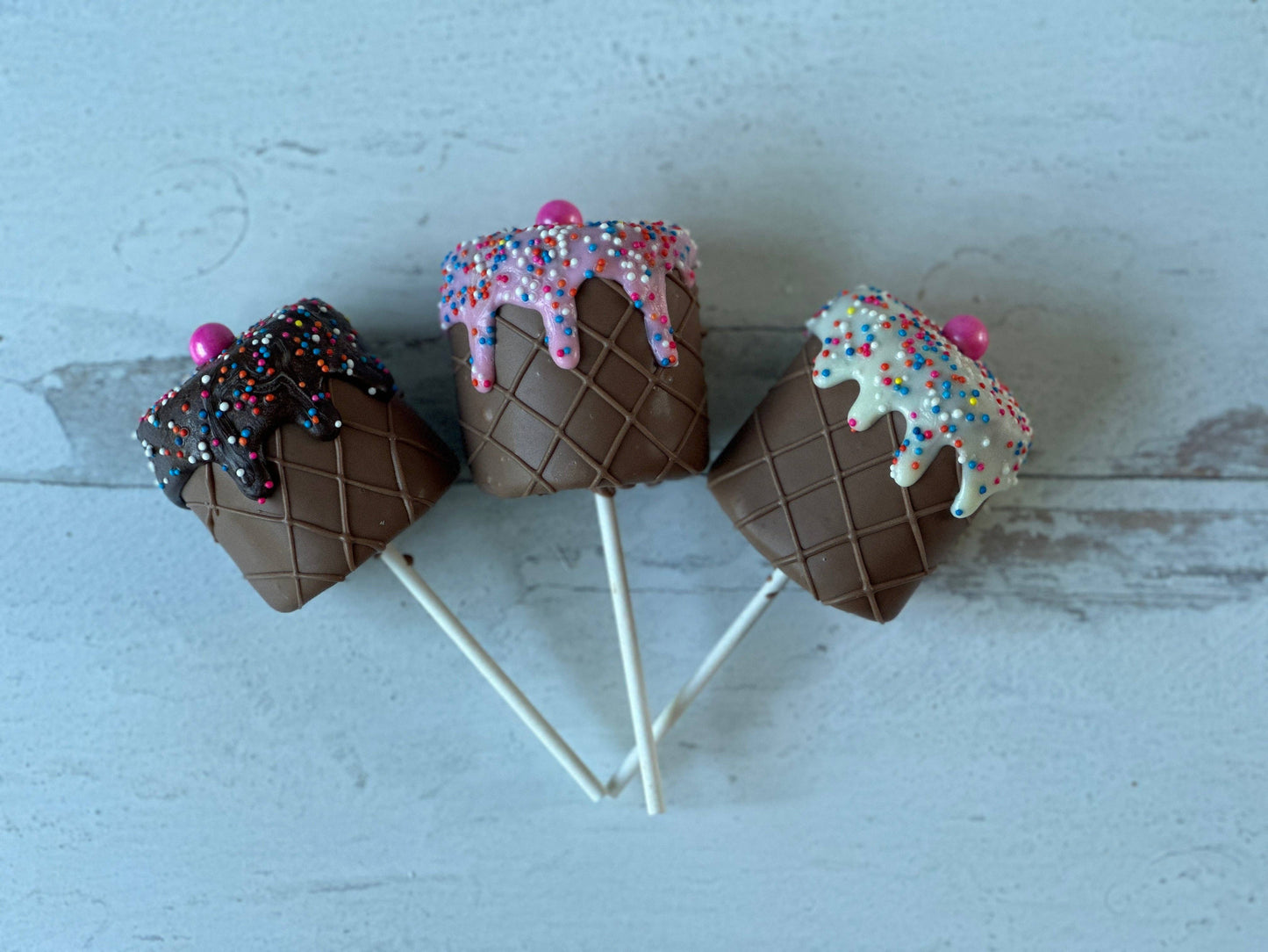 Jumbo Chocolate Dipped Marshmallows