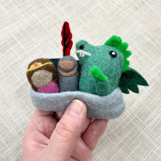 Felted Pocket Pals | Castle Set