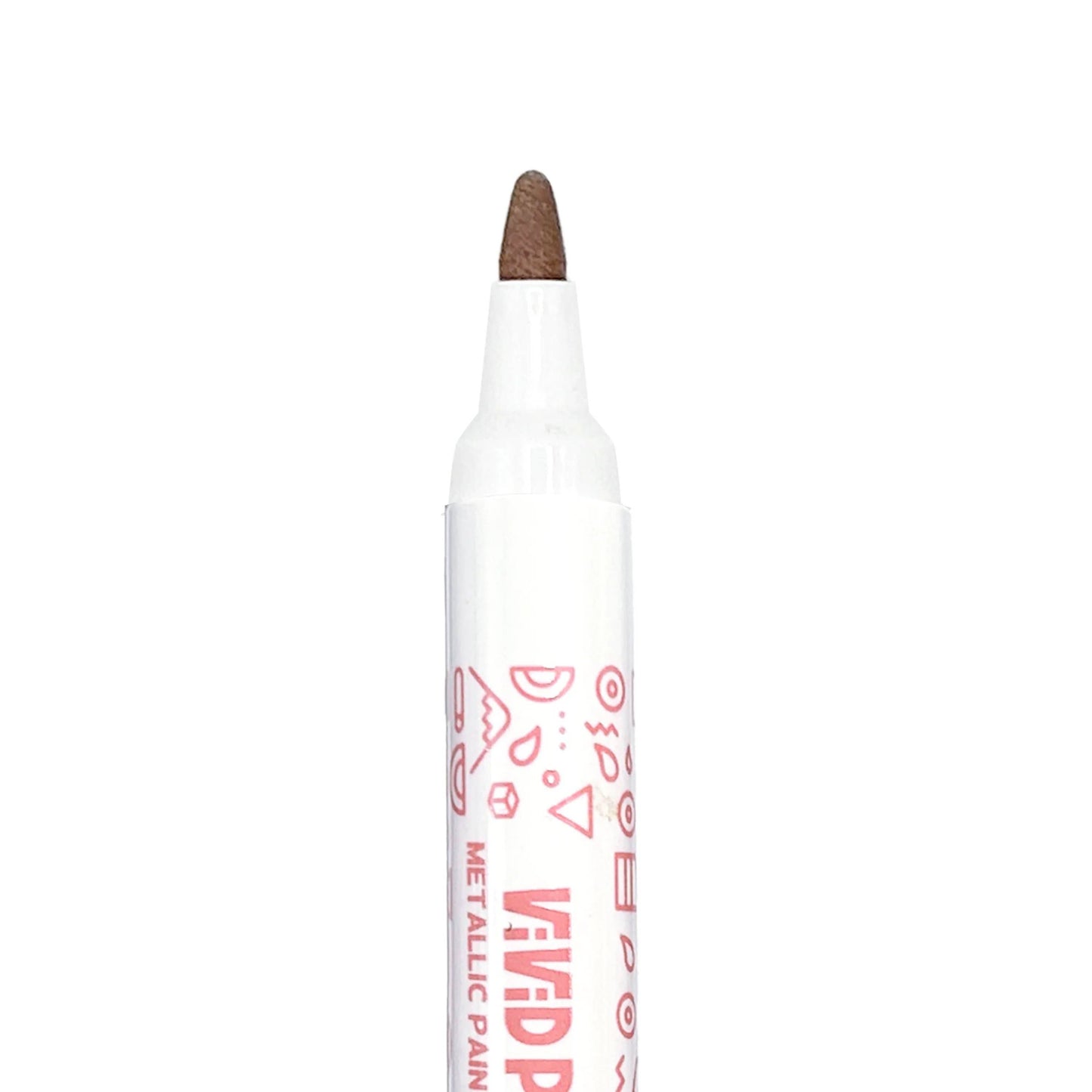 Vivid Pop!: Opaque Water-Based Paint Markers - Metallic (Set