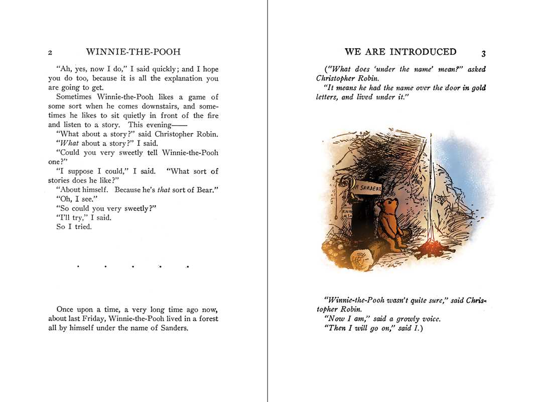 Winnie the Pooh by A. A. Milne: Hardcover; 176 pages / English