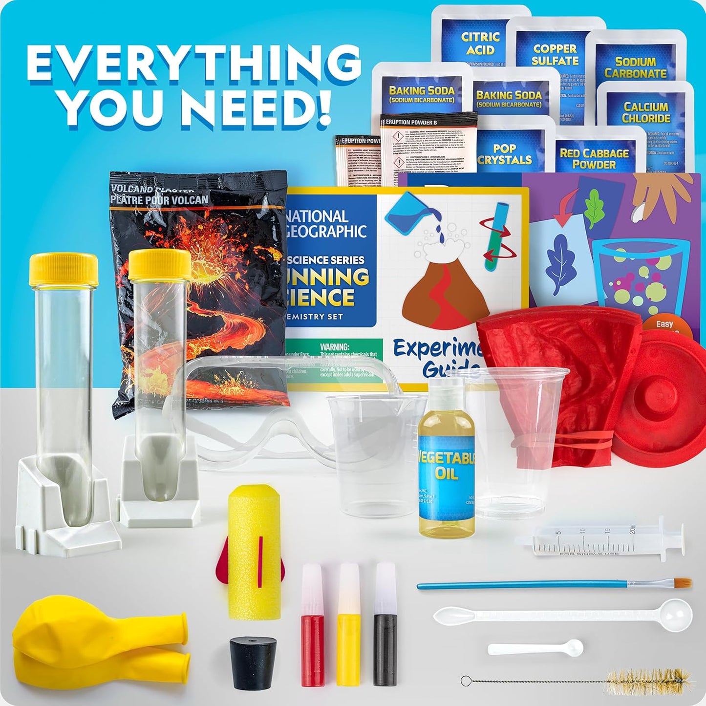 National Geographic Stunning Science Chemistry Set