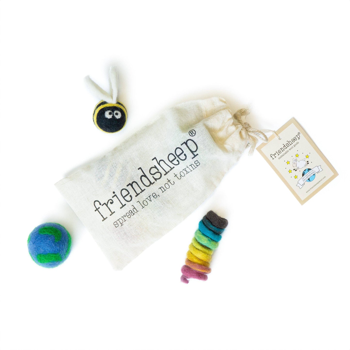 Friendsheep - Cats For The Planet Eco Toys - Set of 3