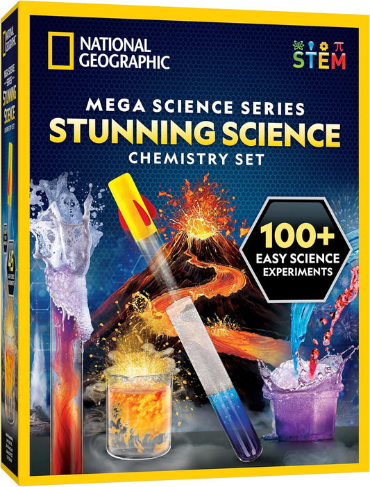 National Geographic Stunning Science Chemistry Set