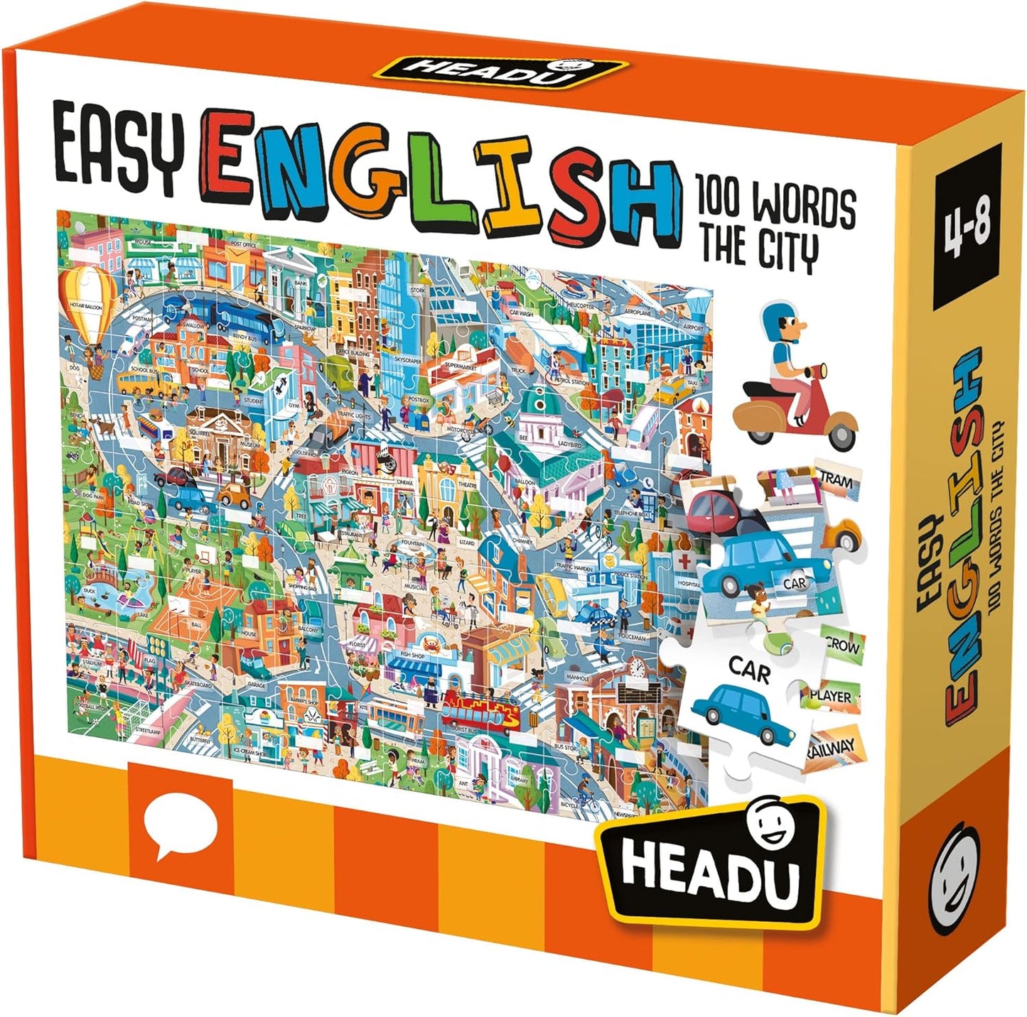 Easy English 100 Words City