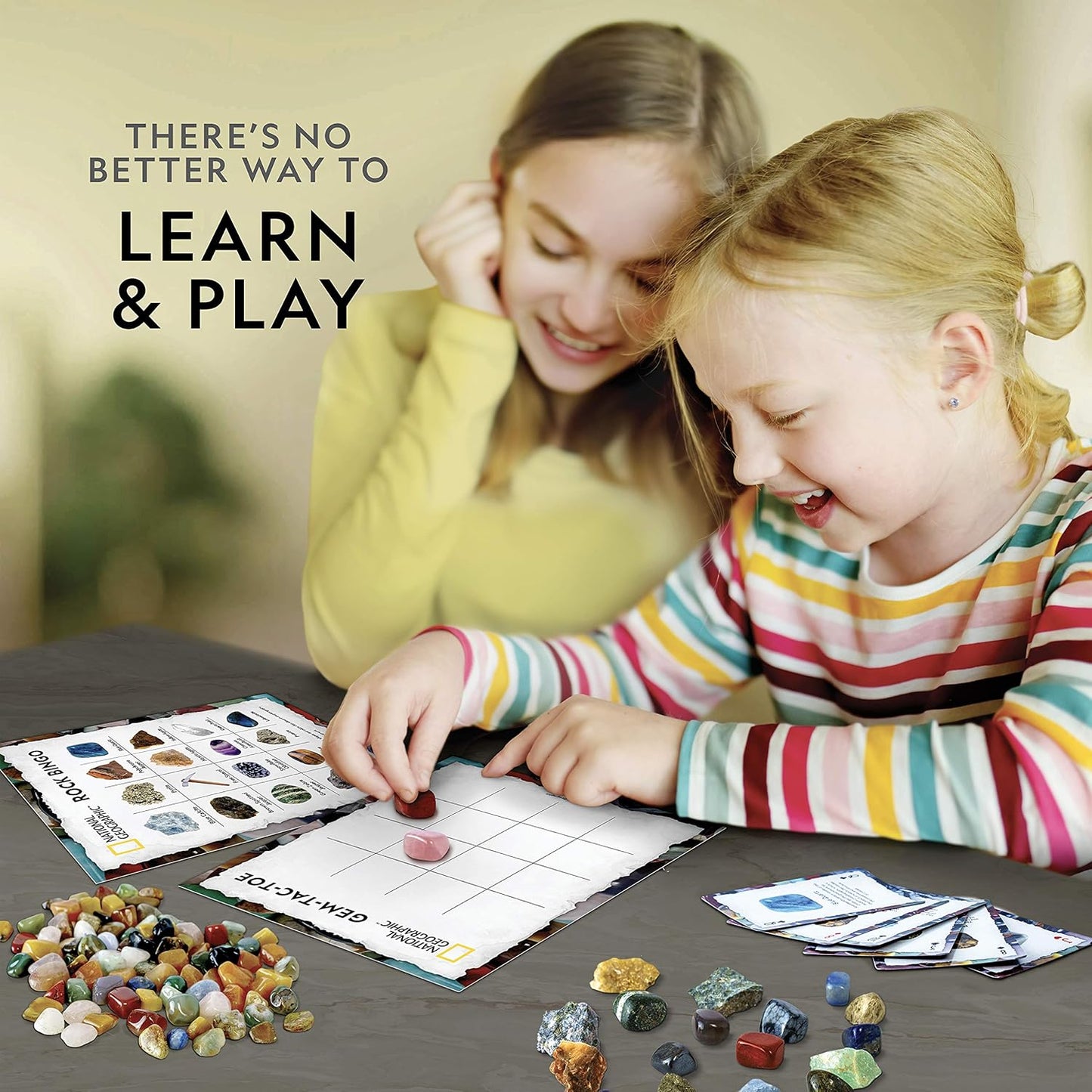 National Geographic Rock + Mineral Card Games