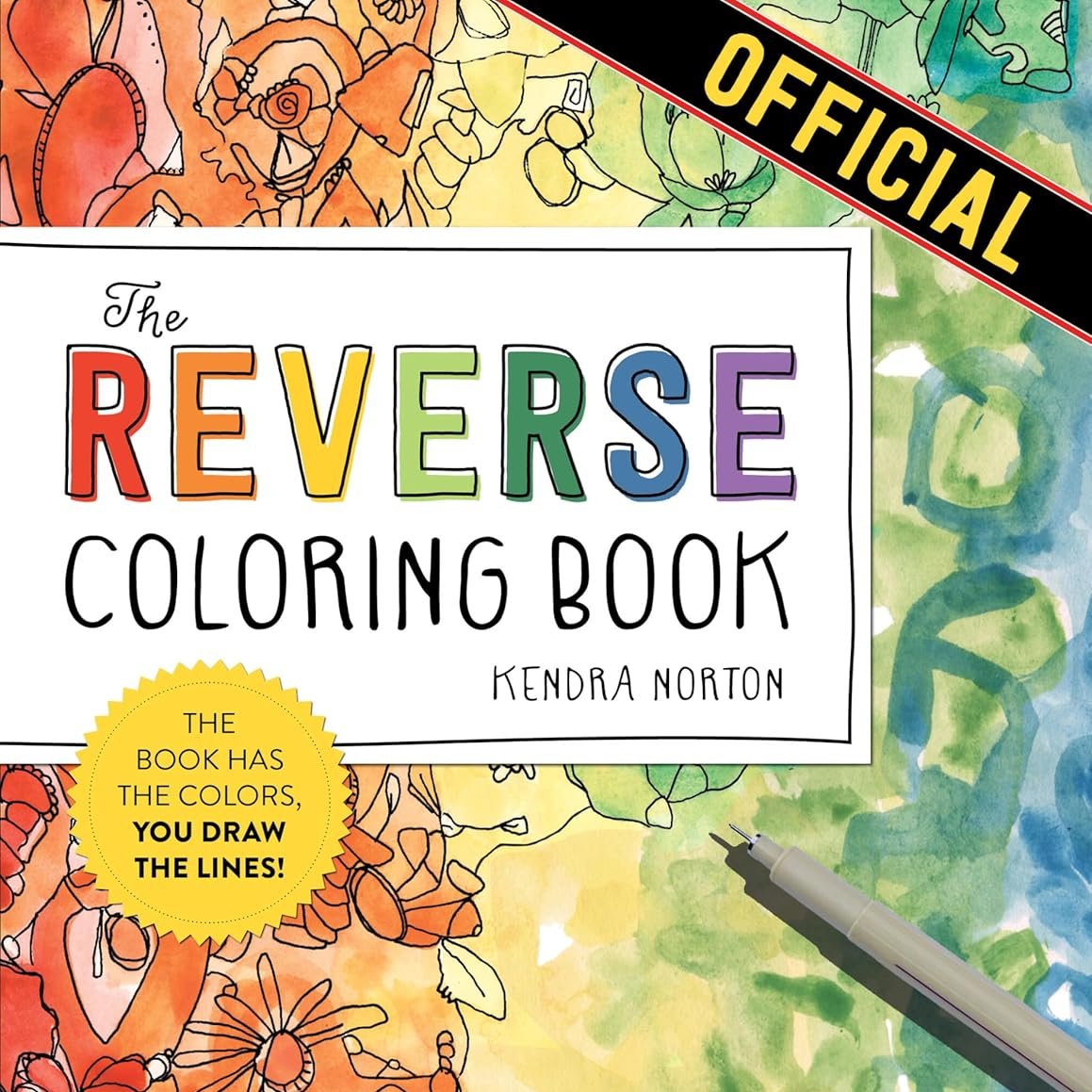 The Reverse Coloring Book