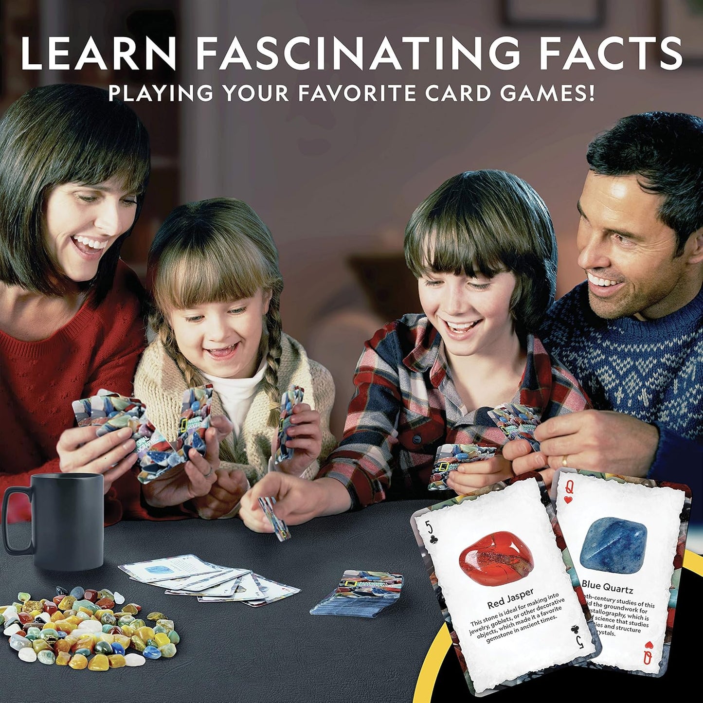 National Geographic Rock + Mineral Card Games