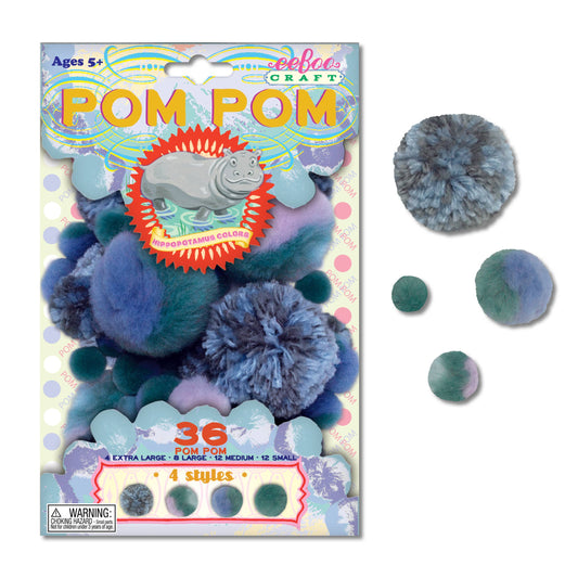 Hippopotamus Pom Pom