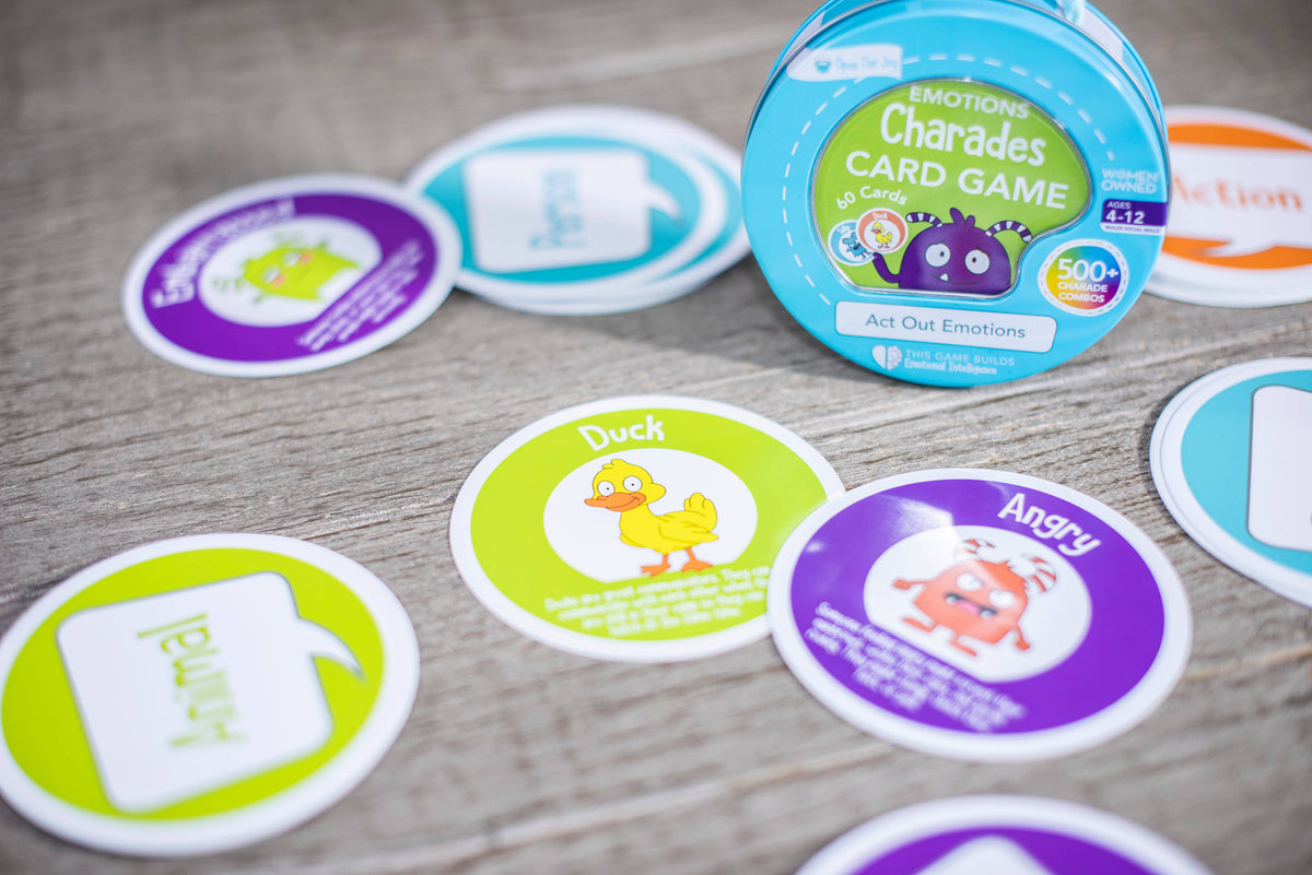 Emotions Charades Card Game