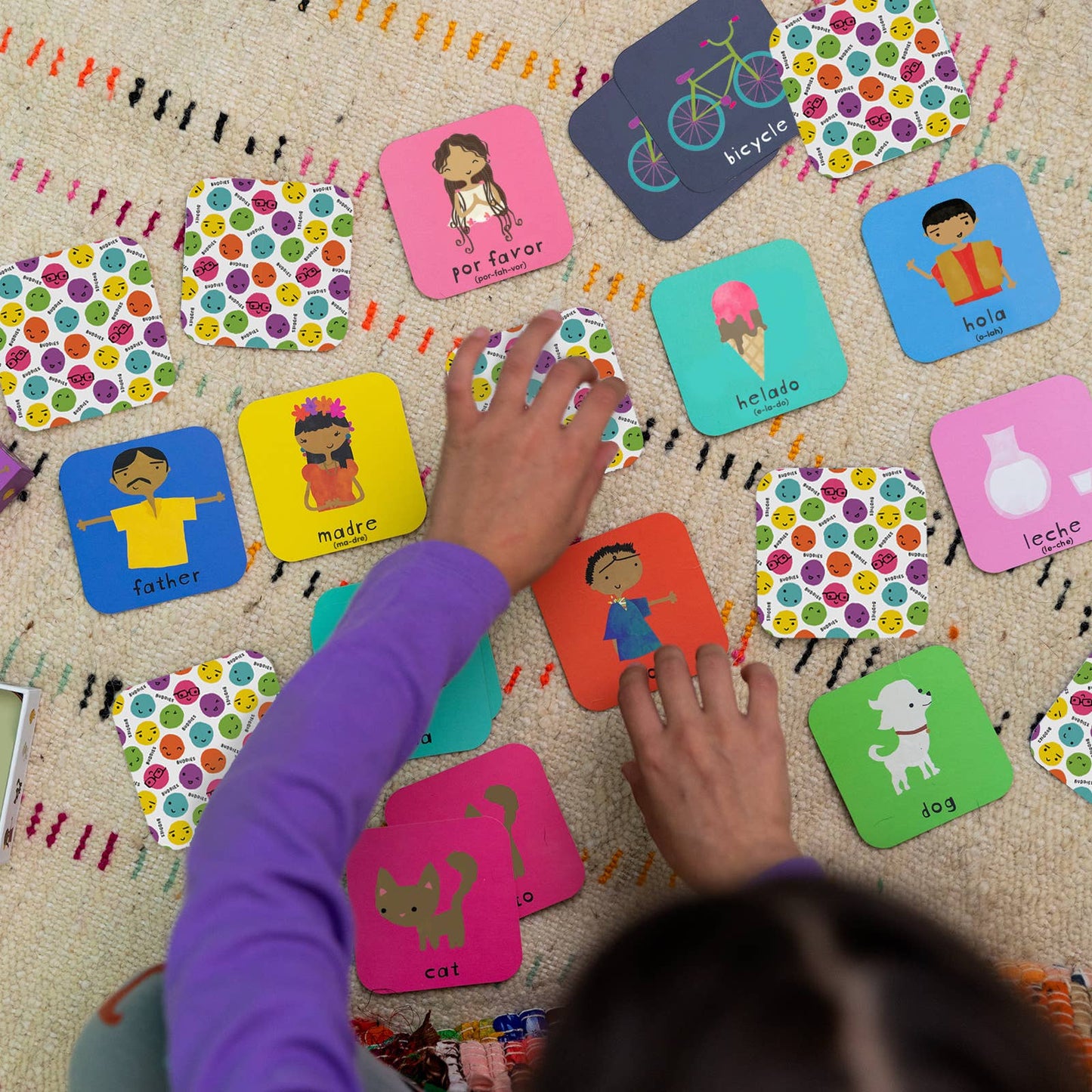 Minilingo Spanish/English Bilingual Flashcards for Kids: Spanish/English