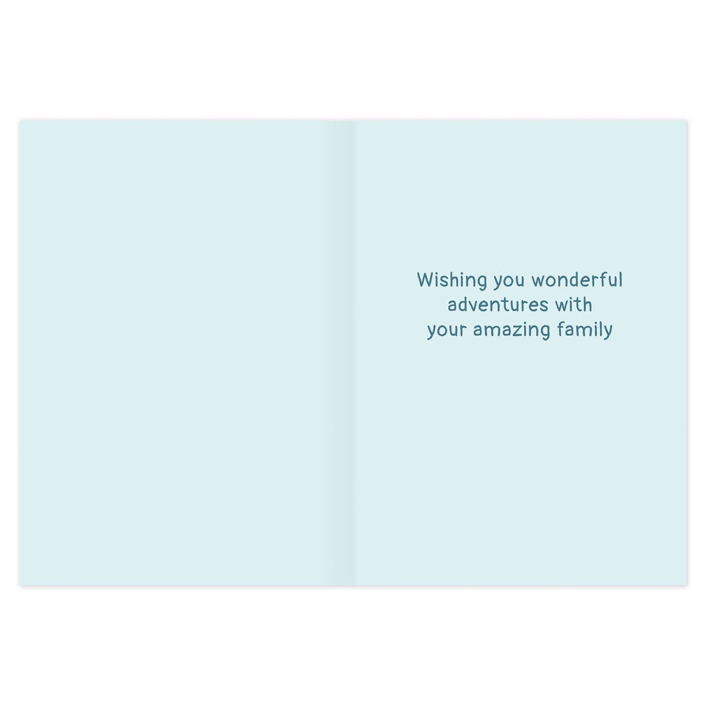 Narwhal Welcome To The World Baby Card