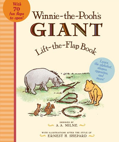 Winnie The Pooh's Giant Lift the Flap Book
