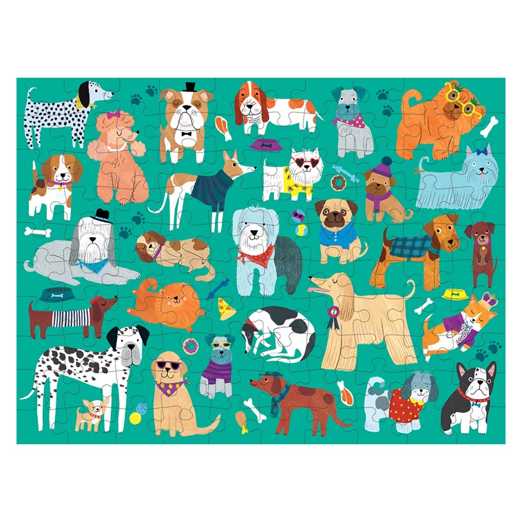 Cats and Dogs Double Sided Puzzle