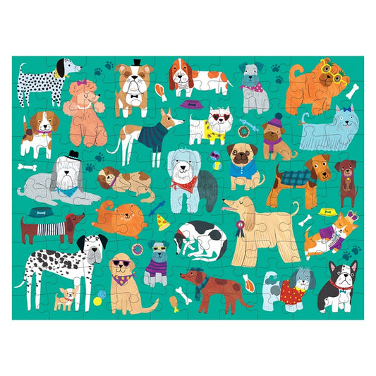 Cats and Dogs Double Sided Puzzle