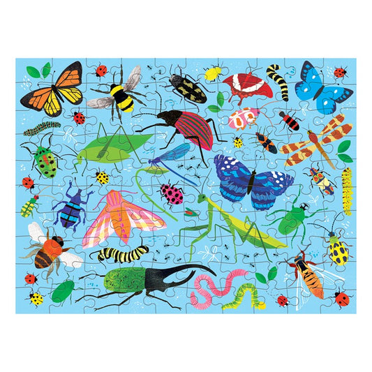 Birds and Bugs Double Sided Puzzle