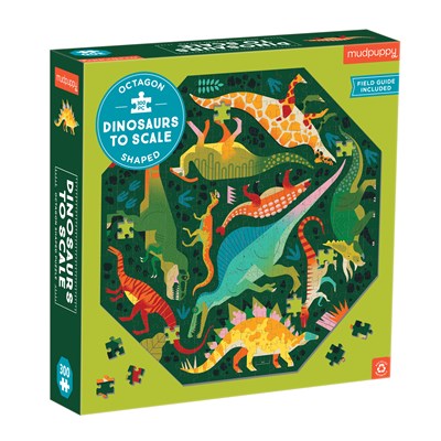 Dinosaurs to Scale Puzzle