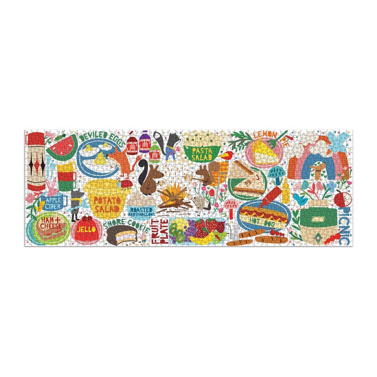 Picnic Party 1000 Pc Puzzle