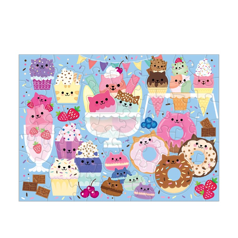 Cat Cafe 60 PC Scratch and Sniff Puzzle
