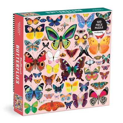 Butterflies 500 Pc Family Puzzle