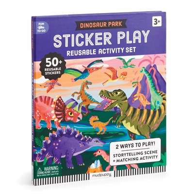 Dinosaur Park Sticker Play