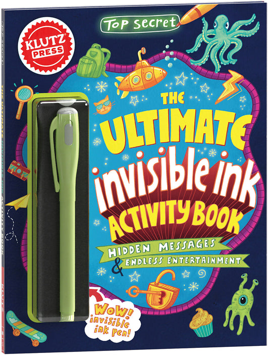 Klutzpress Top Secret: The Ultimate Invisible Ink