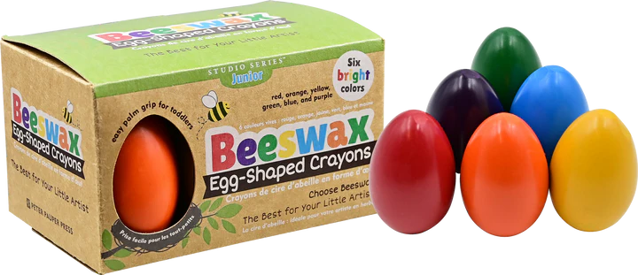 Studio Series Junior Beeswax Egg-Shaped Crayons