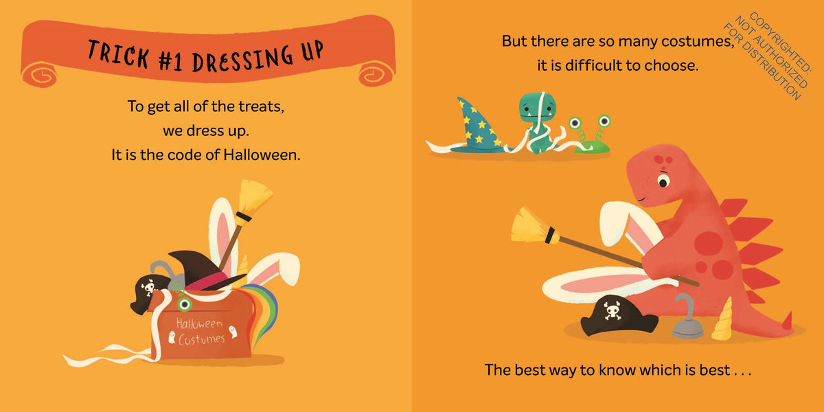 Tiny T. Rex and the Tricks of Treating: A Halloween Book