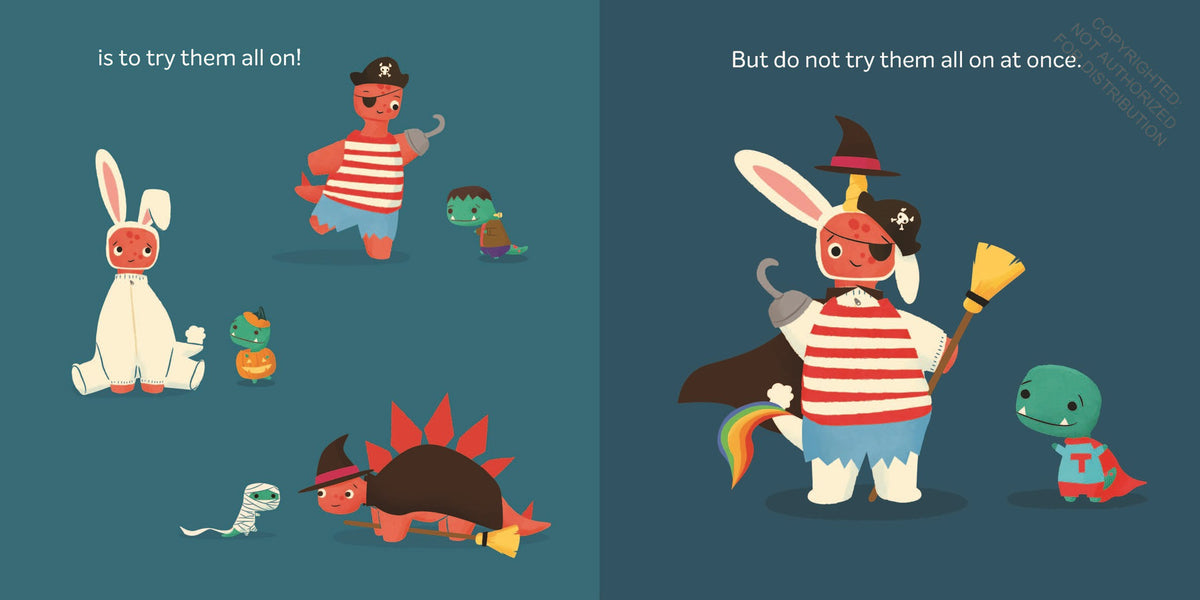 Tiny T. Rex and the Tricks of Treating: A Halloween Book