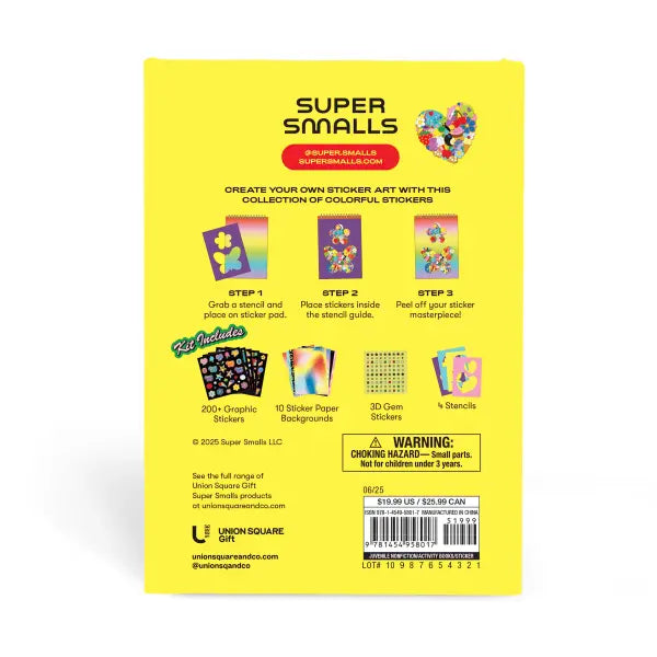 Super Sticker Creations Collage and Create Your Own Sticker Art