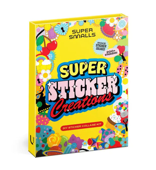 Super Sticker Creations Collage and Create Your Own Sticker Art