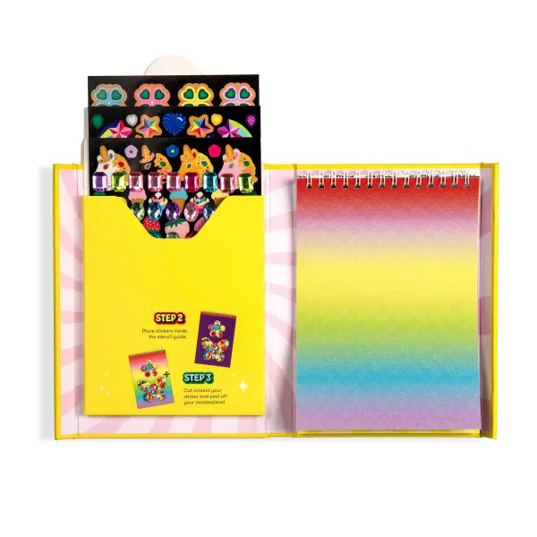 Super Sticker Creations Collage and Create Your Own Sticker Art