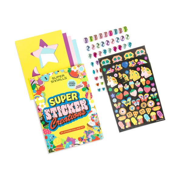 Super Sticker Creations Collage and Create Your Own Sticker Art