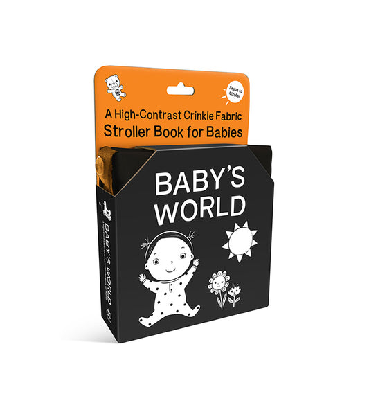 Baby's World: A High-Contrast Crinkle Fabric Strol