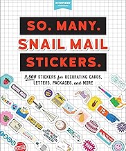 So. Many. Snail Mail  Stickers