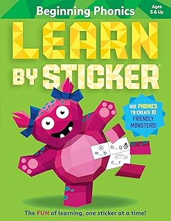 Learn by Sticker: Beginning  Phonics