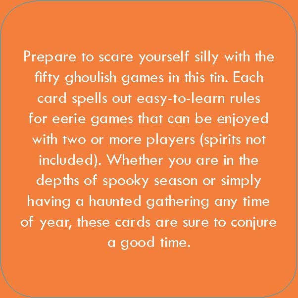After Dinner Amusements: Ghoulish Games: 50 Ideas for Frightening Fun