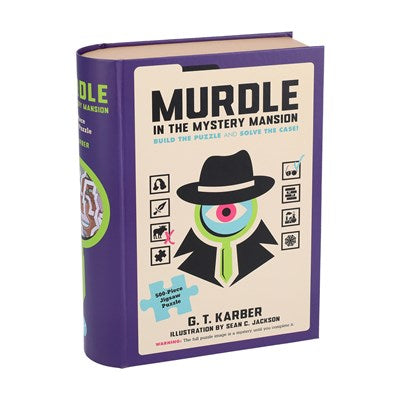 Murdle in the Mystery Museum, 500 pc Jigsaw Puzzle