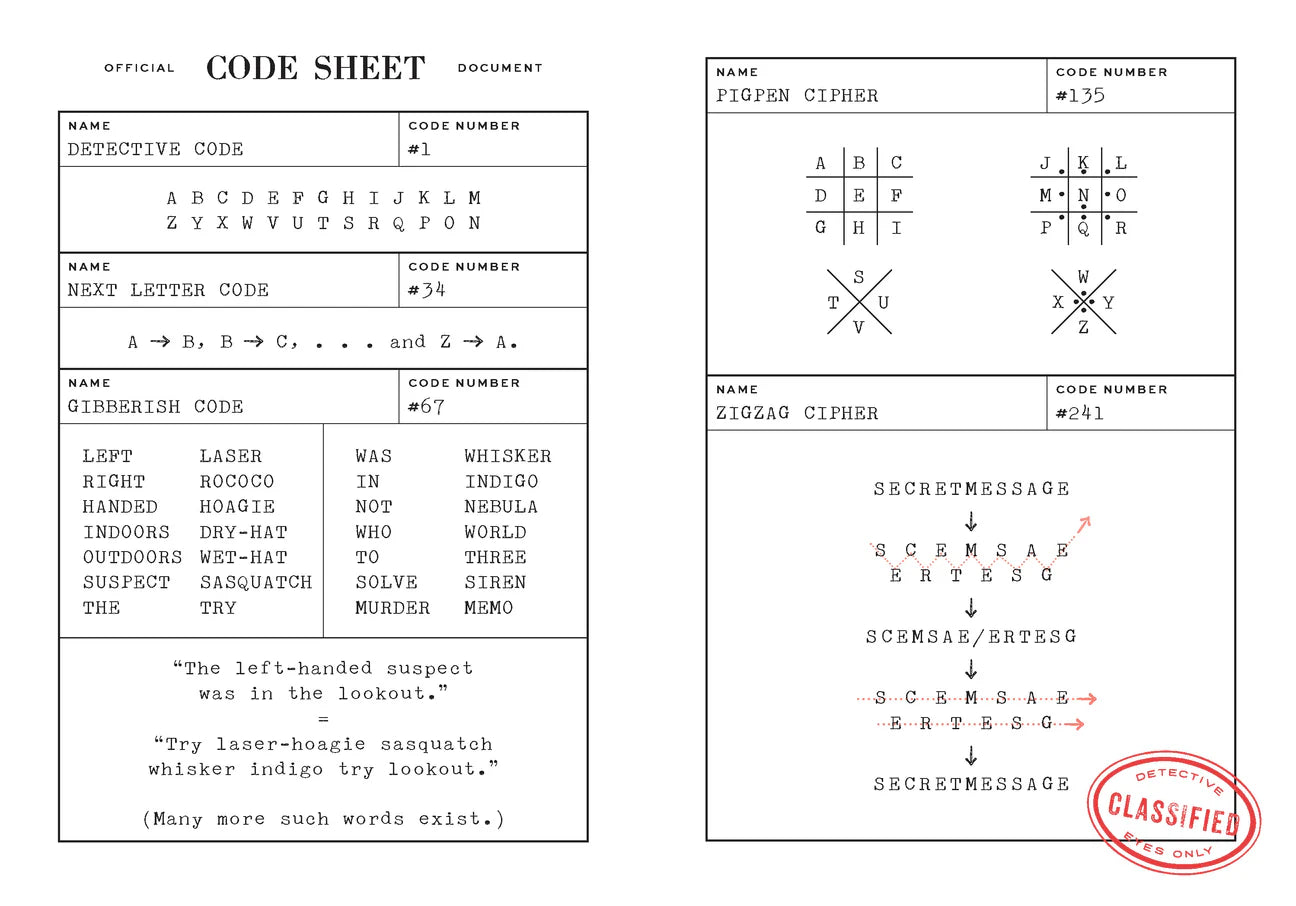 Murdle Detective Notebook A Murdle Mystery in a Journal—with Tips, Codes, Clues, and More