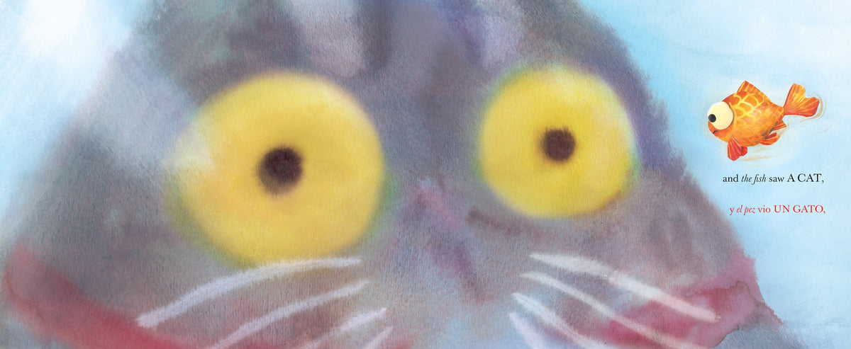 They All Saw a Cat/Todos vieron un gato (English-Spanish Bilingual Edition)