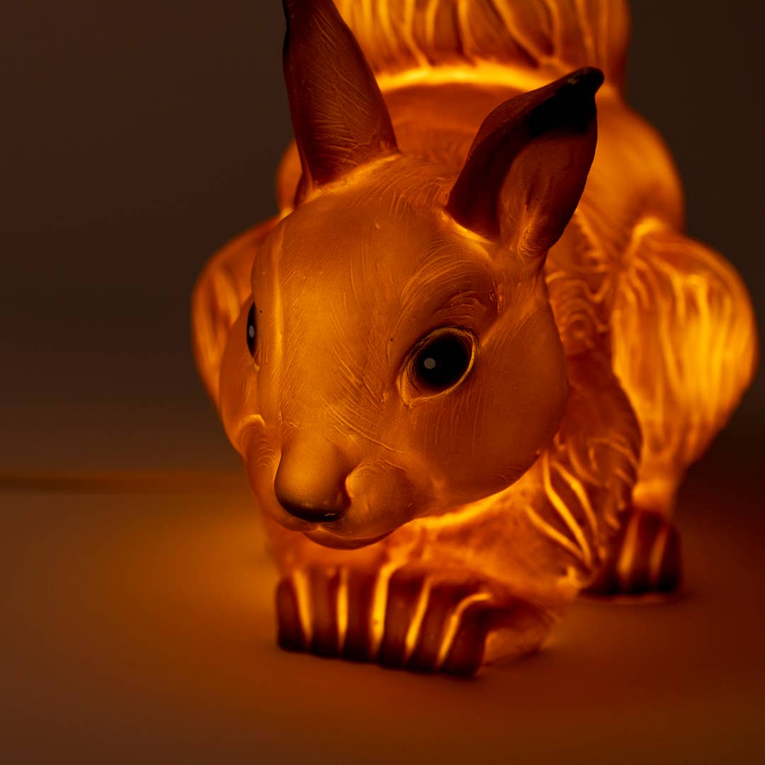 Squirrel Lamp w/ Plug