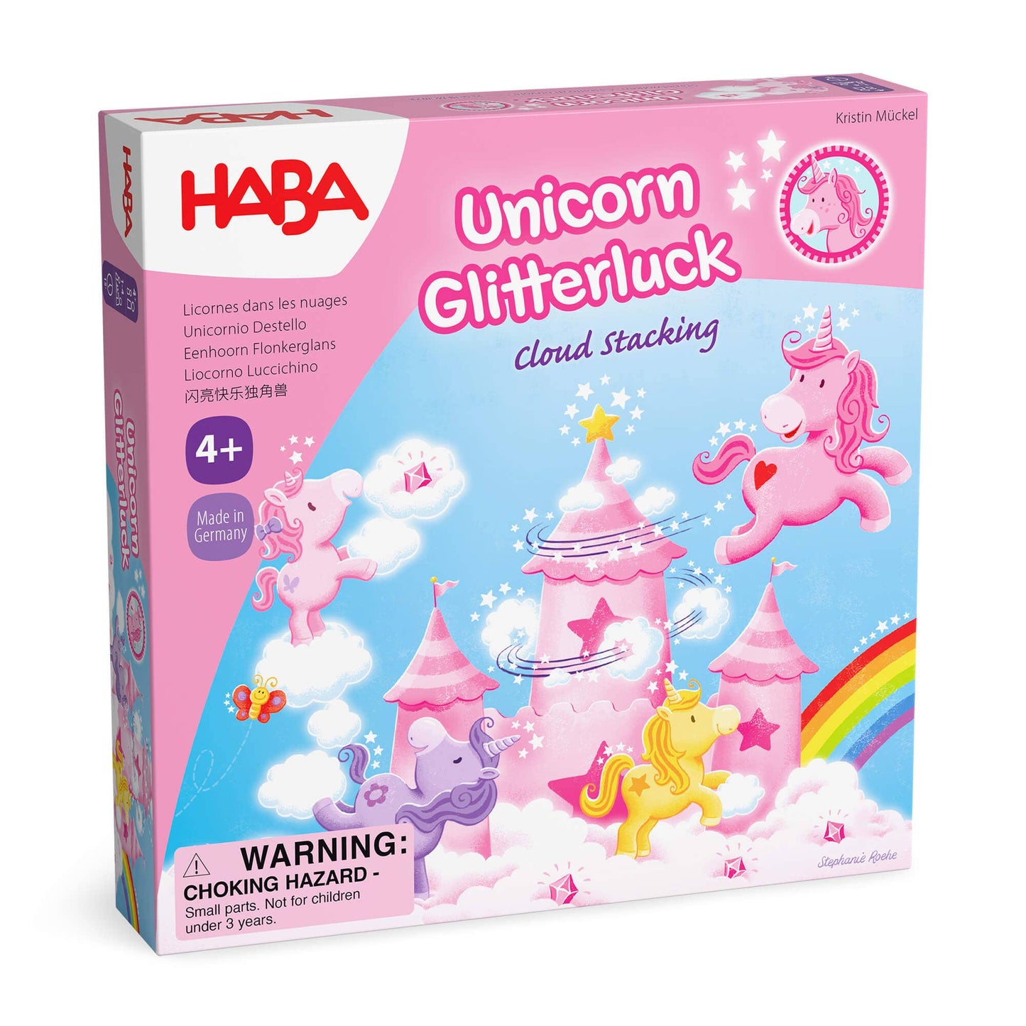 Unicorn Glitterluck – Cloud Stacking Dexterity Game