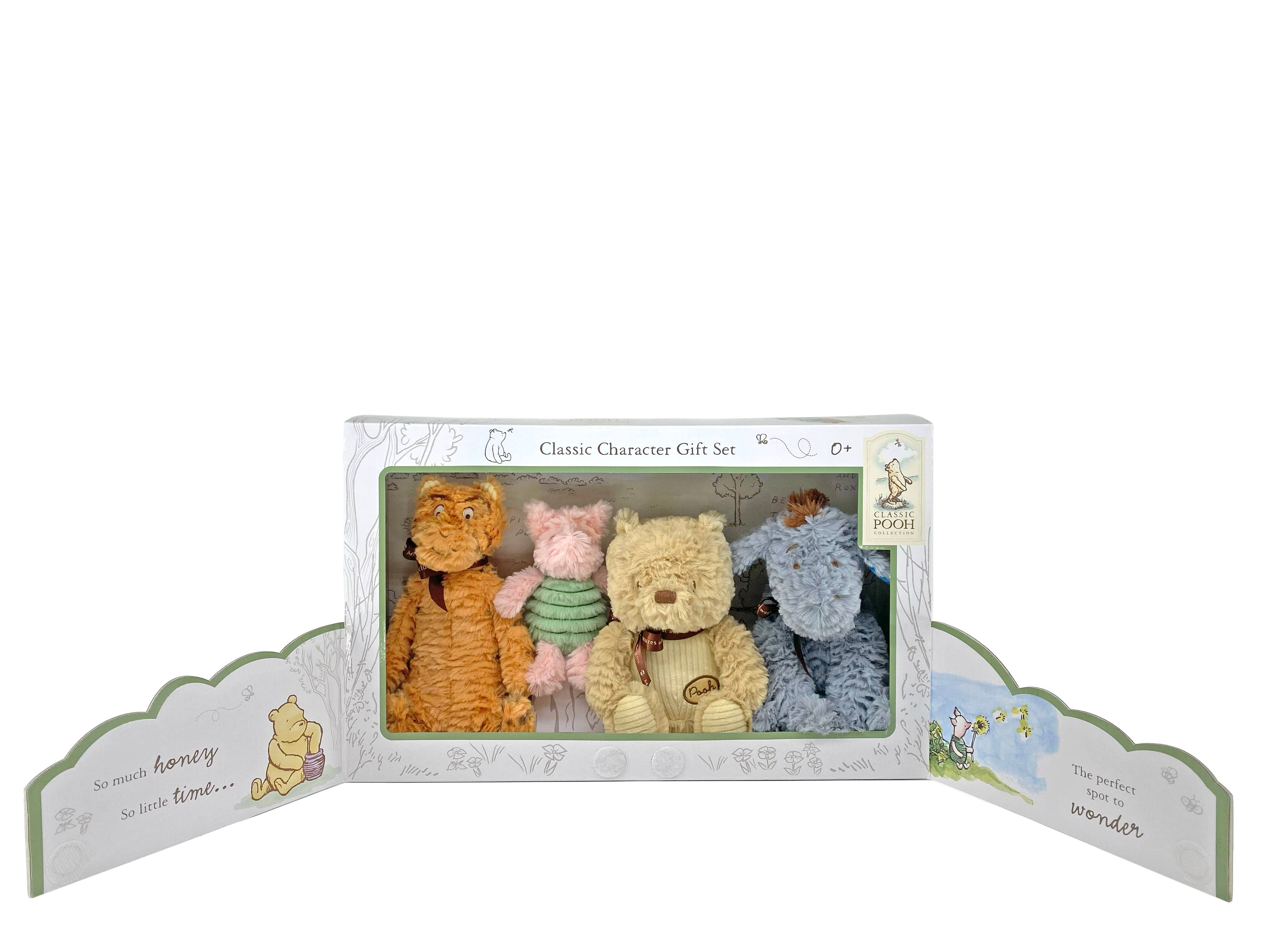 Disney Classic Pooh 4 pc Plush Collector Set – Pebbles Toys & Gifts