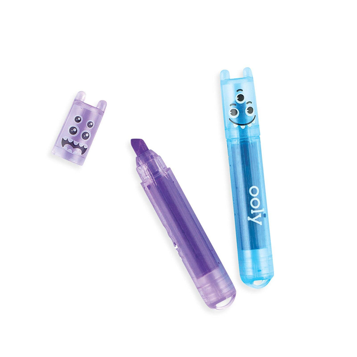 Monster: Mini Scented Neon Highlighters (6 PC Sets)