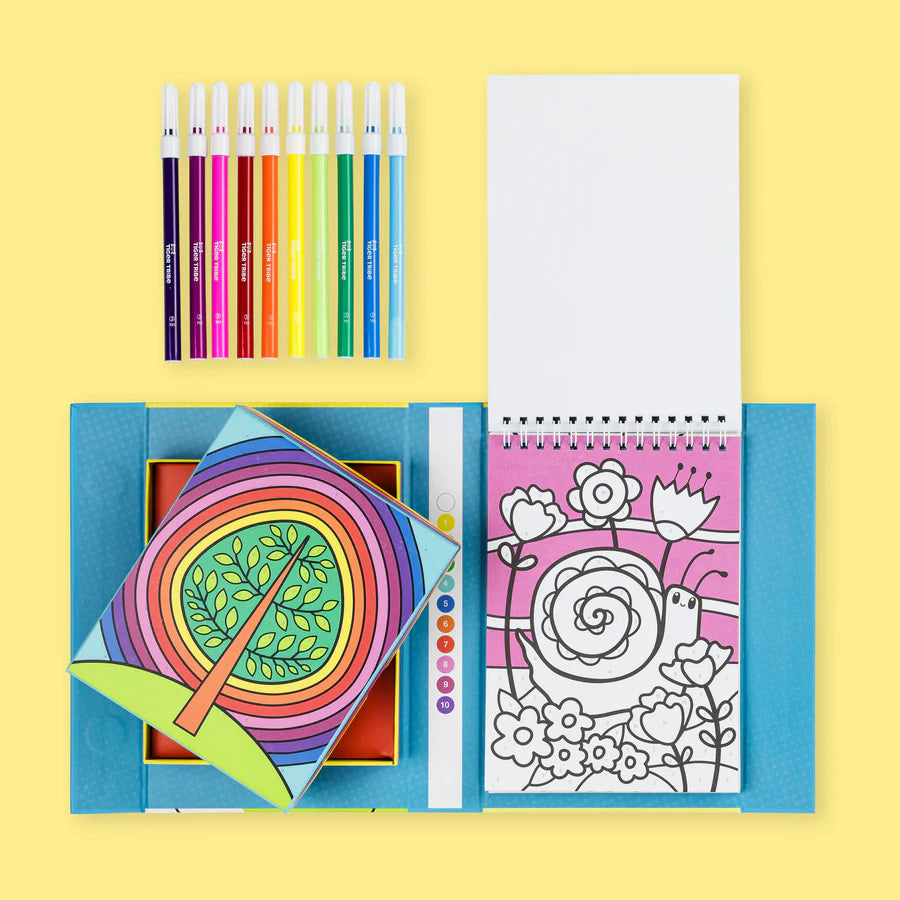 Color By Numbers - Rainbow Garden
