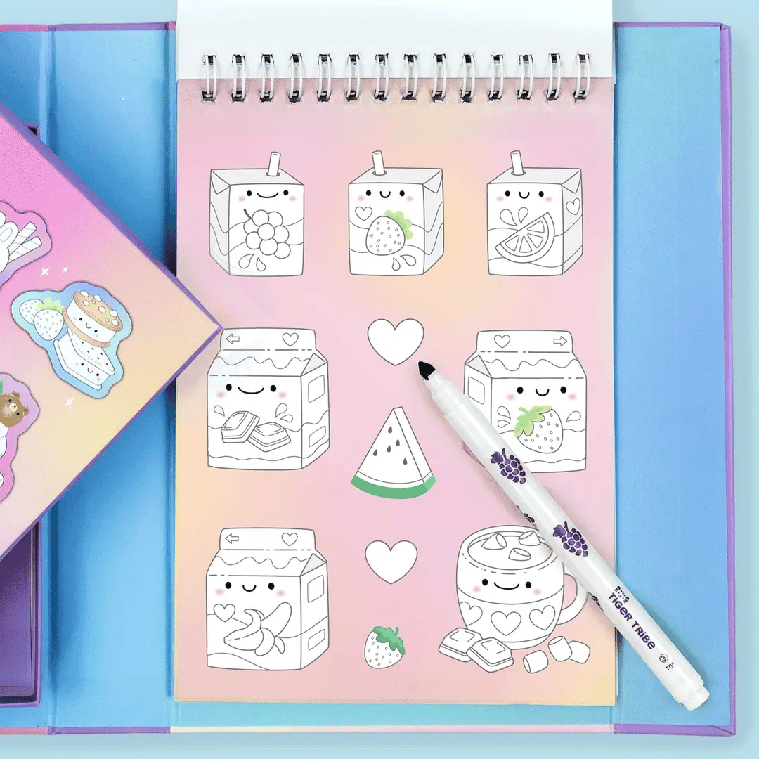 Scented Stacks Of Stickers - Dreamy Desserts