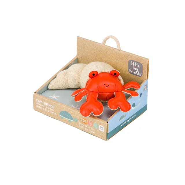 Tiny Friends Brigitte the Hermit Crab Rattle