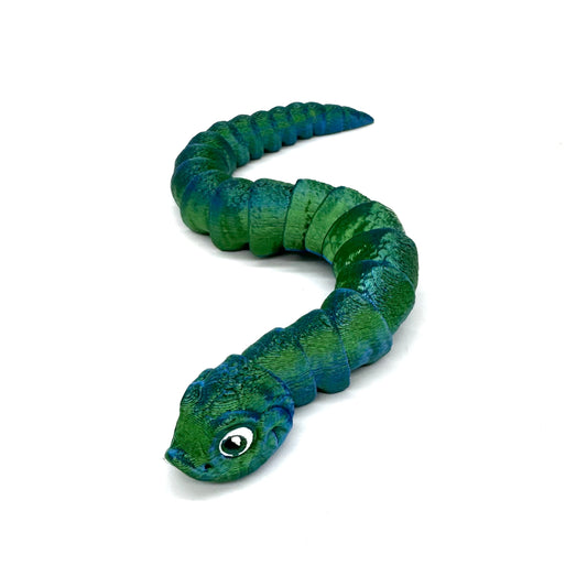 Hog Nose Snake: Blue/Green
